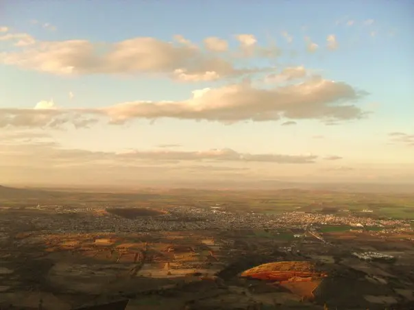 Valle desde las alturas.